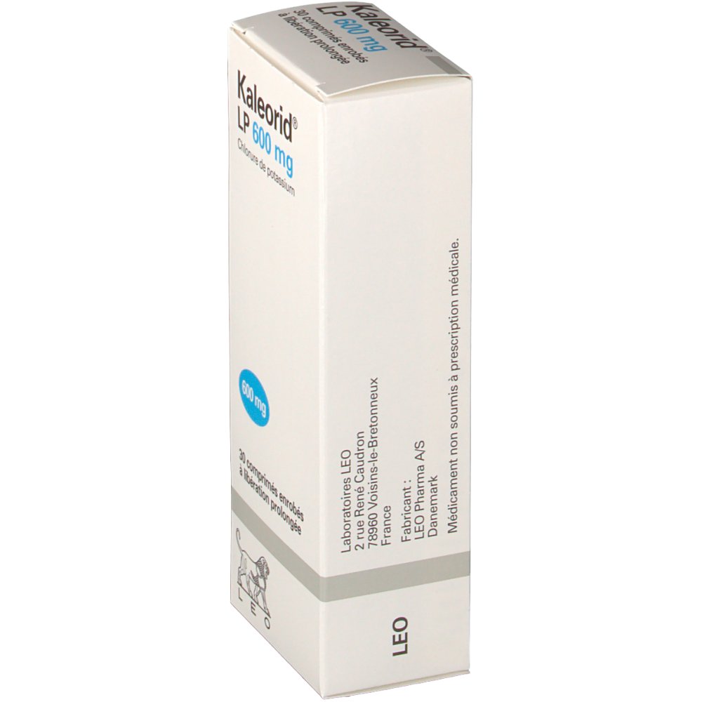 Kaleorid® LP 600 mg - shop-pharmacie.fr Kaleorid® LP 600 mg - shop-pharmacie.fr