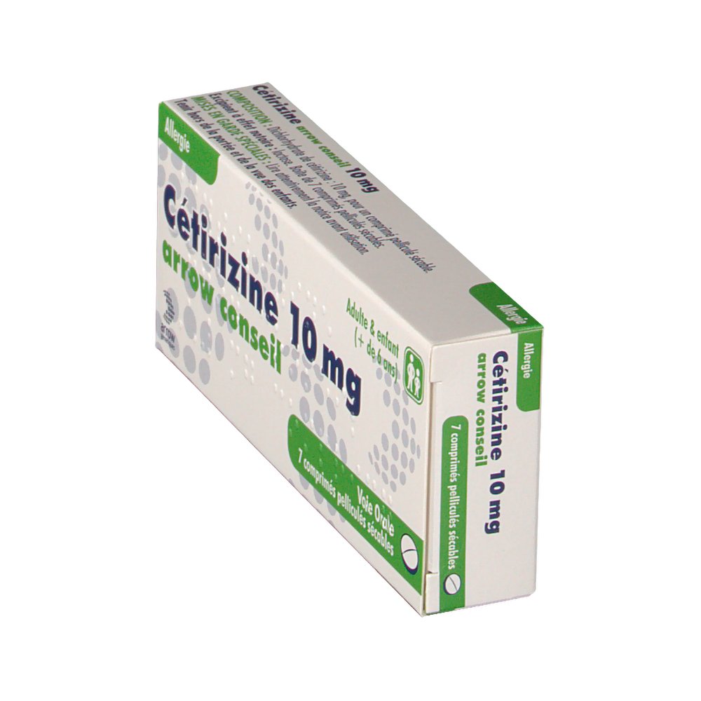 Arrow Conseil Cetirizine 10 mg - shop-pharmacie.fr Arrow Conseil Cetirizine 10 mg - shop-pharmacie.fr