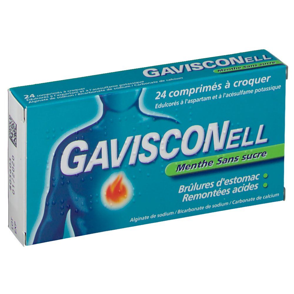 Gavisconell® Menthe sans sucre