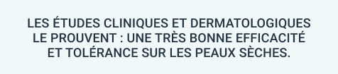 Citation : L'urée est la solution de référence pour peaux sèches. Dr. Adel Sammain.