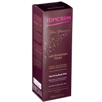 Topicrem soins glamours lait scintillant corps