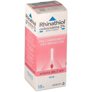 Rhinathiol® Carbocistéine Enfants 2 %, 125 ml - shop Rhinathiol® Carbocistéine Enfants 2 %, 125 ml - shop